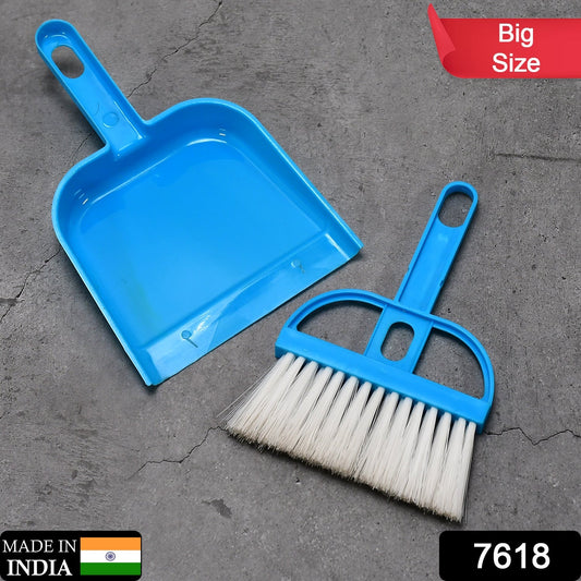 Compact Dustpan and Brush Set for multipurpose cleaning tasks.