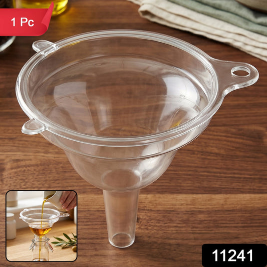 Kitchen funnel pack in clear plastic material
