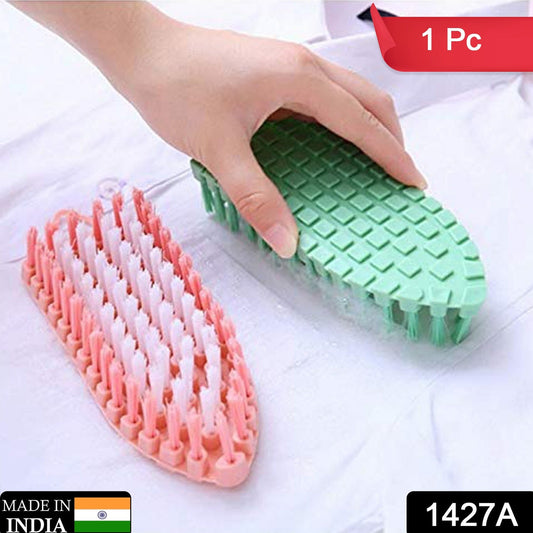 Velvet Wipe flexible cleaning brush in hand, ready for use.