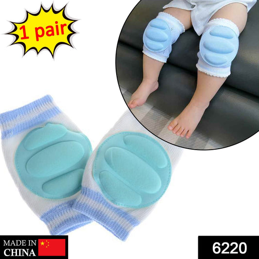 Close-up of comfortable kids knee pads with adjustable straps.