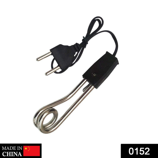 Front view of the portable electric immersion water heater