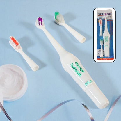 Complete set of the Electric Toothbrush, ready for enhanced oral care.