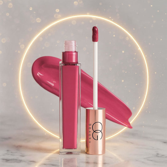 OG Beauty Berry Blossom Moisture Lock Liquid Lipstick in red shade