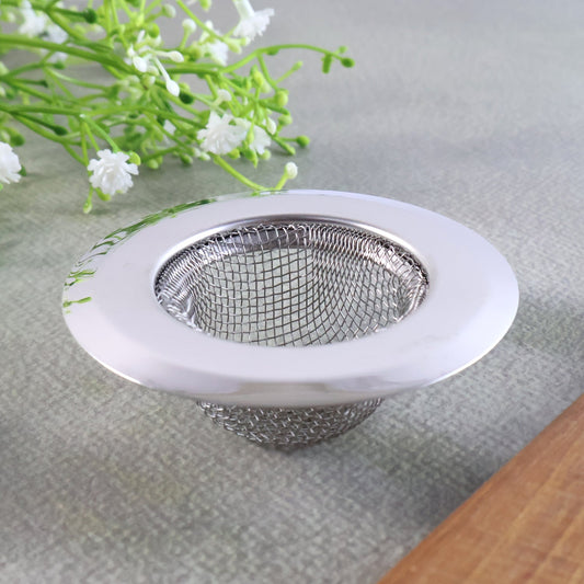 Kitchen sink drain strainer small 7cm stainless steel deep basket