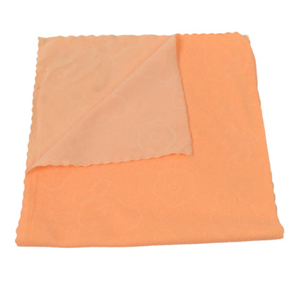 Claranza eco-friendly hand towel on a kitchen rack.
