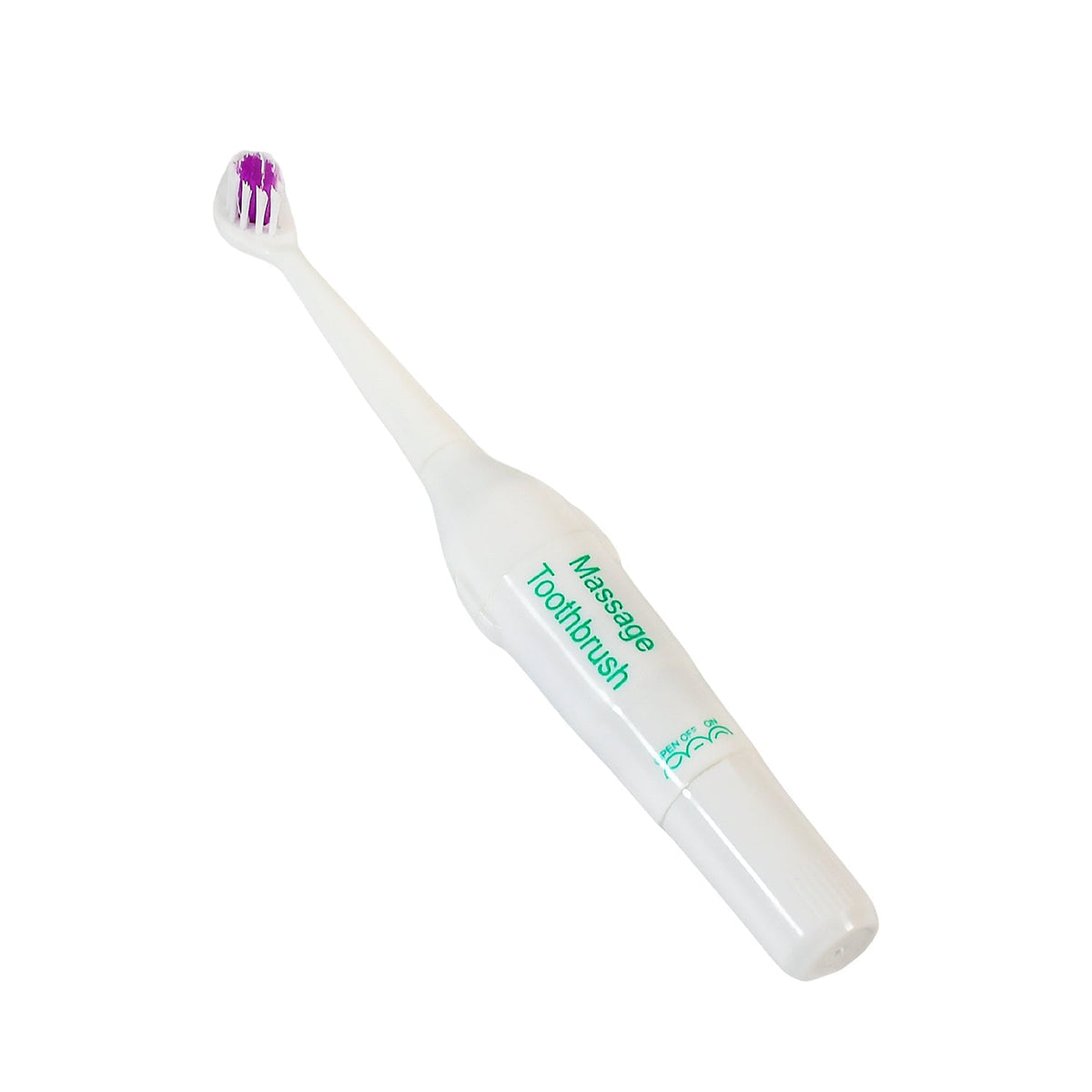 Electric Toothbrush head with cheek and tongue cleaner for comprehensive freshness.