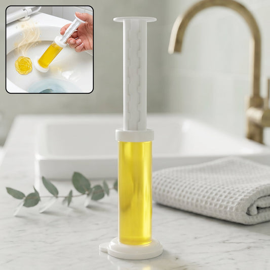 Packaging of flower-shaped toilet gel cleaner with attractive design