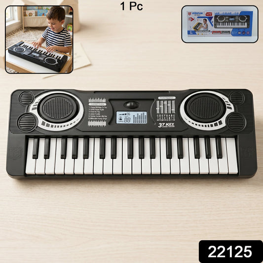 Mini piano keyboard toy in vibrant colors, perfect for children's playtime