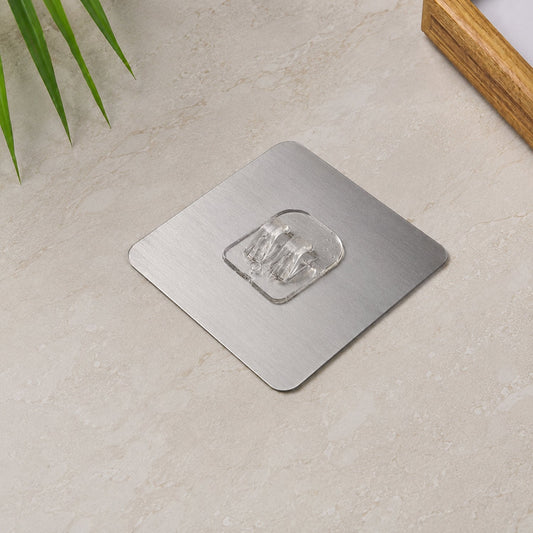 Heavy duty self adhesive wall hook on smooth surface