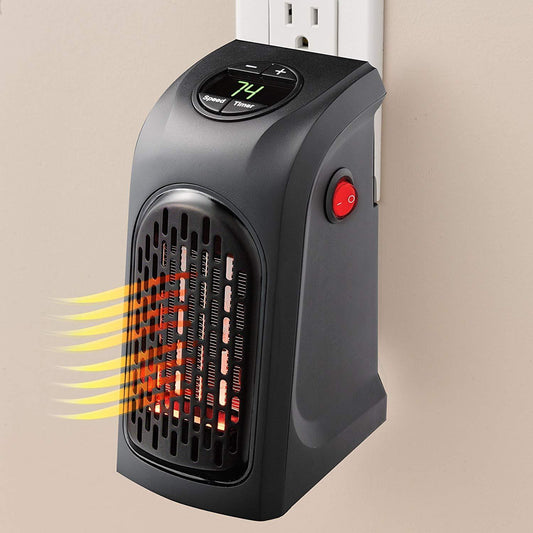  Mini Plug-in Heater, a compact 400W device providing quick warmth.