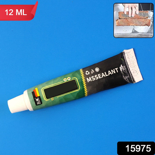 Instant adhesive sealant gel providing strong crack fixing