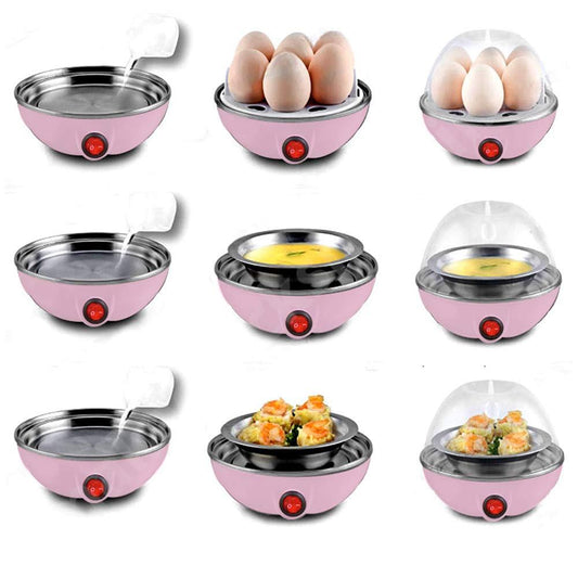 Indo Glow Electric Egg Boiler, a compact appliance for quick egg cooking.