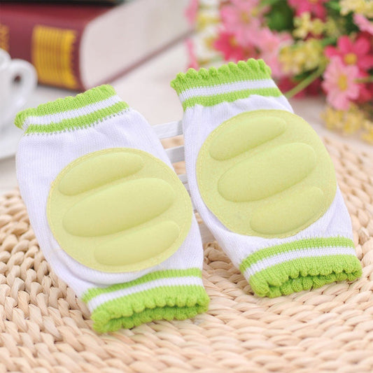 Kids Knee Protectors on a child playing outdoors.