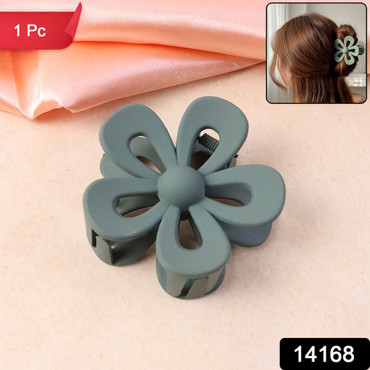 Finished flower hair clip showcasing its elegant style and secure grip