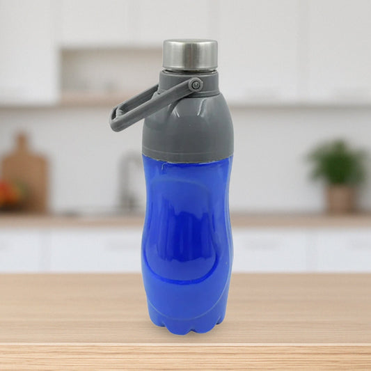 Leakproof BPA-Free plastic insulated water bottle, ideal for gym and outdoor activities.