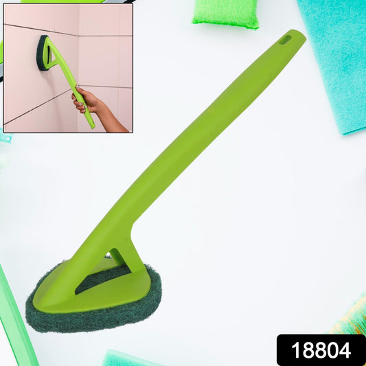 Ergonomic long handle scrubber by Pro Clean, designed for comfortable grip.