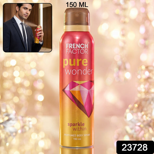 Perfumed body spray for daily freshness from French Factor