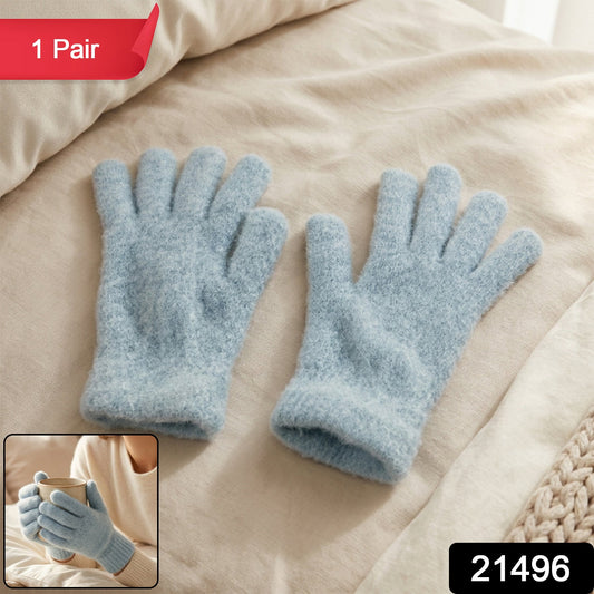 warm fleece winter gloves unisex